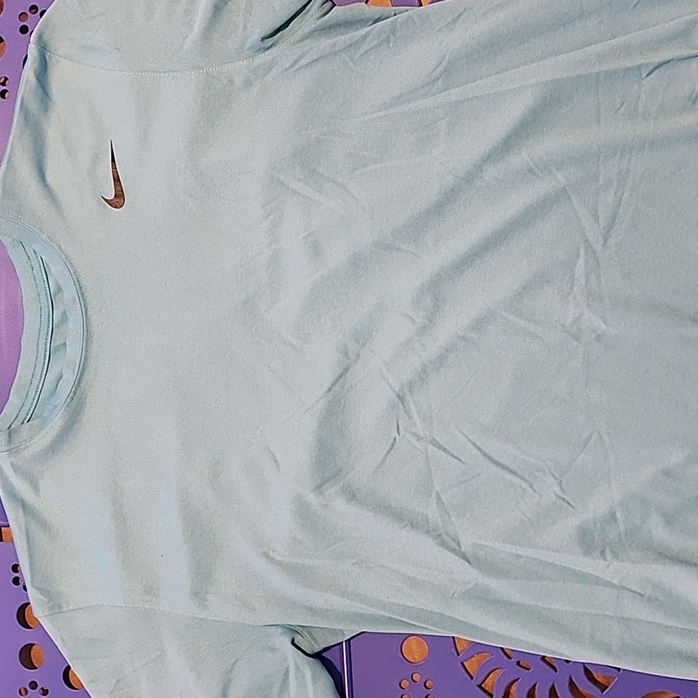 Nike Dri-Fit Turquoise Blue T-shirt